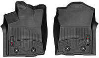 Автомобильные коврики в салон Weathertech на Toyota Tacoma АКП 16- передние черные Тойота Такома