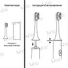 3 шт. Насадки зубної щітки Xiaomi T500 T300 Mi Smart Electric Toothbrush Колір на вибір, фото 11