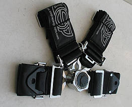 Ремінь безпеки 3" ASP, чорний