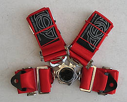 Ремінь безпеки 3" ASP, червоний