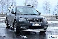 Кенгурятник Skoda Yeti 09-13 защита переднего бампера кенгурятники на для Шкода Йети Skoda Yeti 09-13 ус