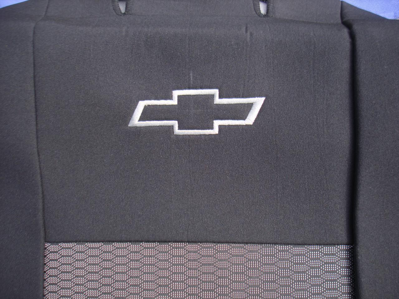 Автомобільні чохли авточохли салону на сидіння Elegant Chevrolet Niva чорні 09- Шевроле Нива - фото 2 - id-p572174579