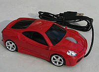 Мишка комп'ютерна провідна Ferrari F430 червона