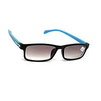 Універсальні пластикові окуляри 204 ТОН з блакитним вушком (-1,5)