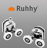 Ролики для душових кабін гідромасажних боксів Ruhhy 8 шт. KK9647, фото 8