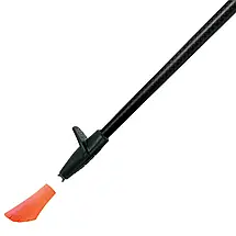 Ультралегкі палиці для скандинавської ходьби Gabel FX-75 Snake Carbon Dual Spike, 110 см (Black), фото 6