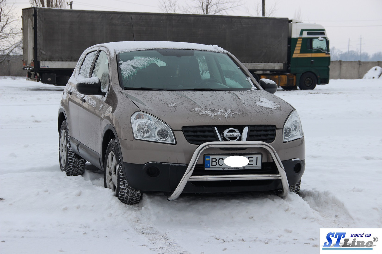 Кенгурятник Nissan Qashqai J10 06-10 Защита Переднего Бампера ...