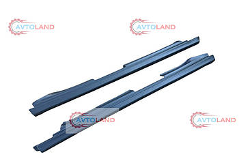 Накладки на пороги ВАЗ 2110 - 2112,2170 Прямі (під фарбування)