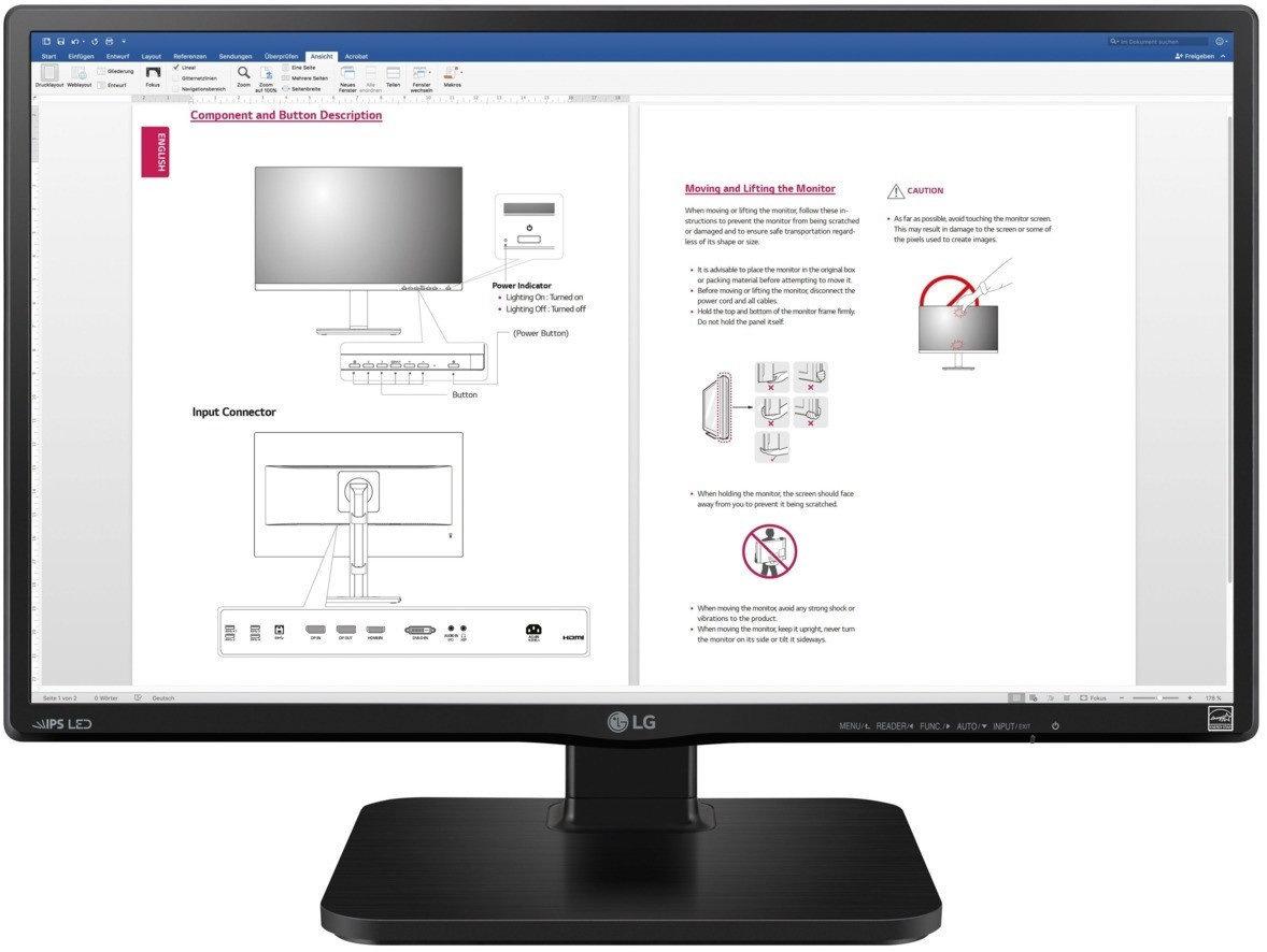 Монітор 23,8" LG 24BK450H, фото 1