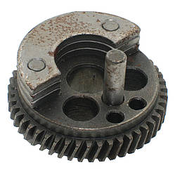 Шестерня - ексцентрик лобзика Craft-tec PXJS-125 (47 зуба право d10*40 шток 5мм)