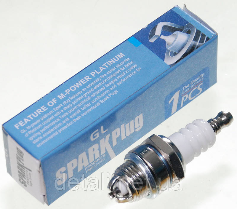 Свічка запалення GL L6T L53mm різьблення M14*1.25 9.5mm, фото 1