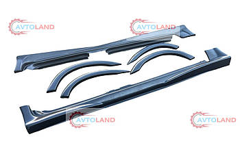 Комплект Накладки на пороги й арок ВАЗ 2109 — 21099 (під фарбування)