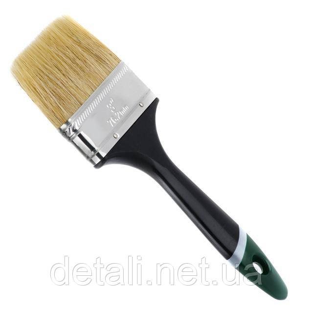 Пензель флейцева 76 * 13 * 44 мм, пластикова ручка, фото 1