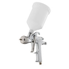 Фарбопульт пневматичний HP, форсунка 1.4мм, верхній пластиковий бачок 600мл., 5бар