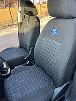 Автомобильные чехлы авточехлы салона на сиденья VIP Ford C-Max mv черные 03-10 Форд С-Макс