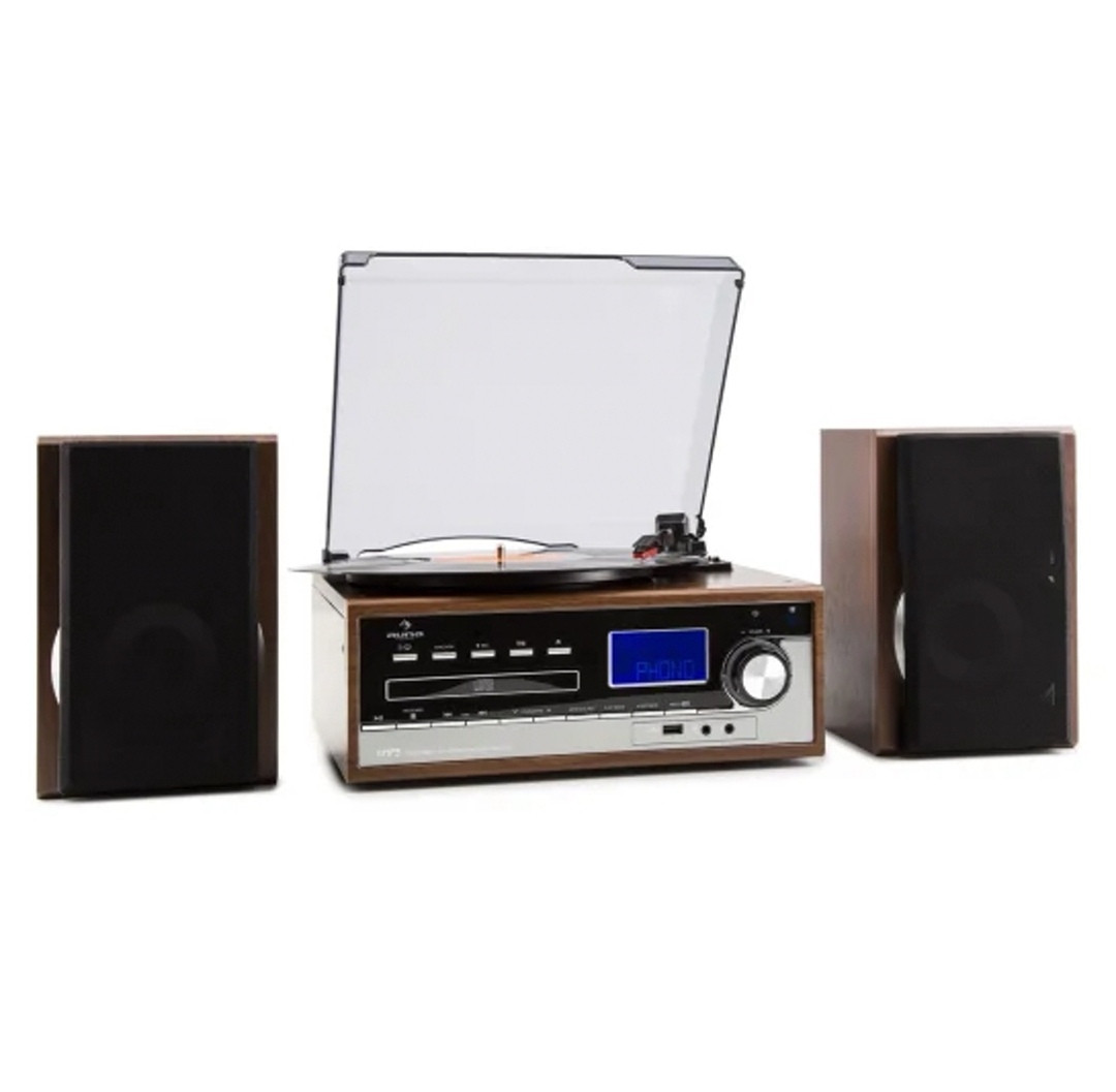 Музичний центр Auna Deerwood (10029158) USB/MP3/CD/Tape/FM/AUX Б/В  (ID#1926603103), цена: 3976 ₴, купить на Prom.ua