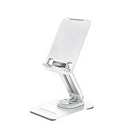 ДЕРЖАТЕЛЬ ДЛЯ МОБИЛЬНОГО HOCO PH48 FUN DUAL AXIS 360 ROTATING TABLET DESKTOP HOLDER WHITE