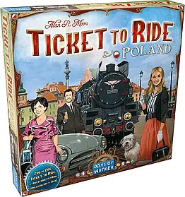 Настільна гра Ticket to Ride: Poland (Квиток на поїзд: Польща) (доповнення)