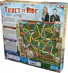 Настільна гра Ticket to Ride: Poland (Квиток на поїзд: Польща) (доповнення), фото 3