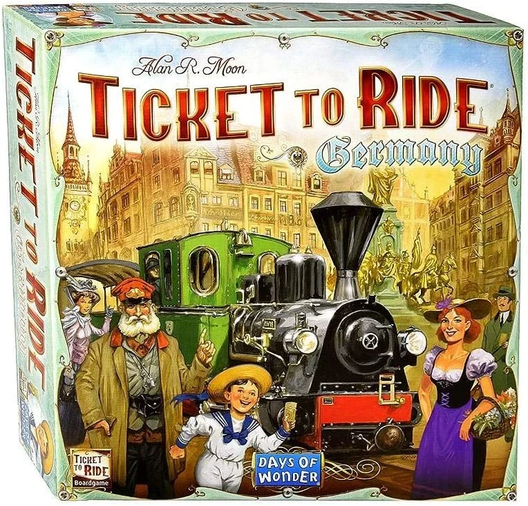 Настільна гра Ticket to Ride: Germany (Квиток на поїзд: Німеччина) (англійською)
