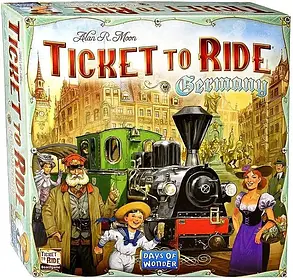 Настільна гра Ticket to Ride: Germany (Квиток на поїзд: Німеччина) (англійською), фото 1