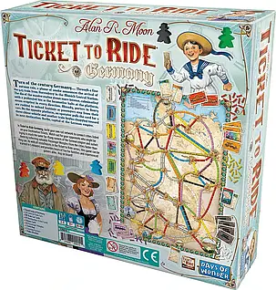 Настільна гра Ticket to Ride: Germany (Квиток на поїзд: Німеччина) (англійською), фото 3