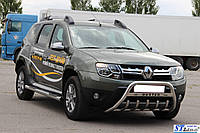 Кенгурятник Renault Duster 09+ защита переднего бампера кенгурятники на для Рено Дастер Renault Duster 09+