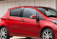 Молдинг стекла Toyota Yaris 5D 2012- нижние 4шт на авто