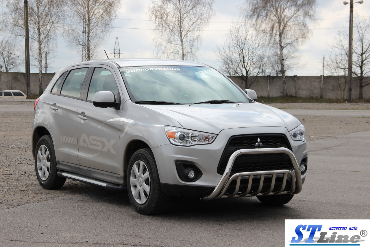 Кенгурятник Mitsubishi ASX 13+ захист переднього бампера кенгурятники на Мітсубісі АСХ Mitsubishi ASX 13+