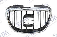 Решетка радиатора Seat Altea 2004-2013/Leon/Toledo 2005-2009 хром./черн. Автомобильные решетки радиатора на