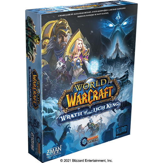 Настільна гра World of Warcraft: Wrath of the Lich King (Гнів Короля Лича) (англійською)
