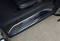 Накладки на пороги Mercedes Vito W639 2003- внутренние 3шт Защитные накладки на пороги автомобиля