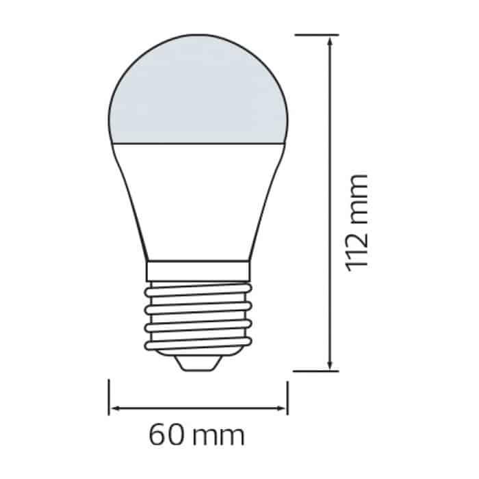 Світлодіодна лампа EXPERT-10 10W E27 4200К дімеруюча HOROZ ELECTRIC 001-021-0010-061
