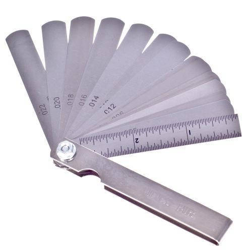 Комплект щупов для свечей зажигания, от 0,05 до 0,63 мм, 15 предм. КЩ ...