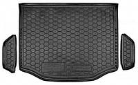 Автомобільний килимок в багажник Avto-Gumm Toyota RAV4 4 полн 13-18 чорний Тойота РАВ4