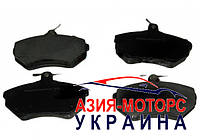 Колодки тормозные передние (без АБС) Geely CK (Джили СК) 3501190106 (Asia-Motors)