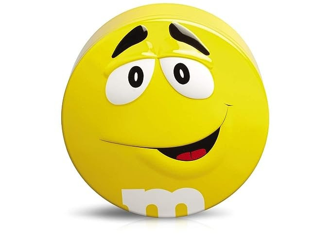 Драже M&M's Chocolate Limited Edition Smiley Tin 200g, фото 1