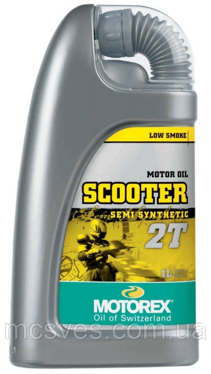 Моторное масло MOTOREX SCOOTER 2T PREMIUM SEMI SYNTHETIC JASO FC 1L