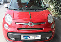 Накладка на решетку радиатора Fiat 500L Popstar 2013 1шт