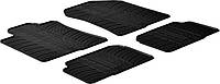 Автомобільні килимки поліки в салон GledRing на у Toyota Corolla Verso 3 04-09 Тойота Королла Версо чорні
