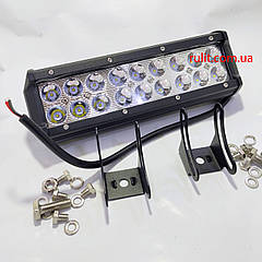 D 54W дальнє 235х107х73 LIDER Світлодіодна фара LED балка люстра на авто для машини ЛІДЕР