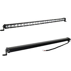 D4 72W дальнє 665x27x50 LIDER Світлодіодна фара LED балка люстра на авто для машини ЛІДЕР