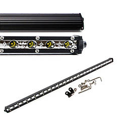 D4 90W дальнє 810x27x50 LIDER Світлодіодна фара LED балка люстра на авто для машини ЛІДЕР