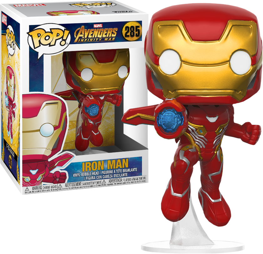 Funko Pop Фігурка Фанко Поп Iron Man Червона Залізна Людина Супергерої Marvel: Avengers Infinity war 285