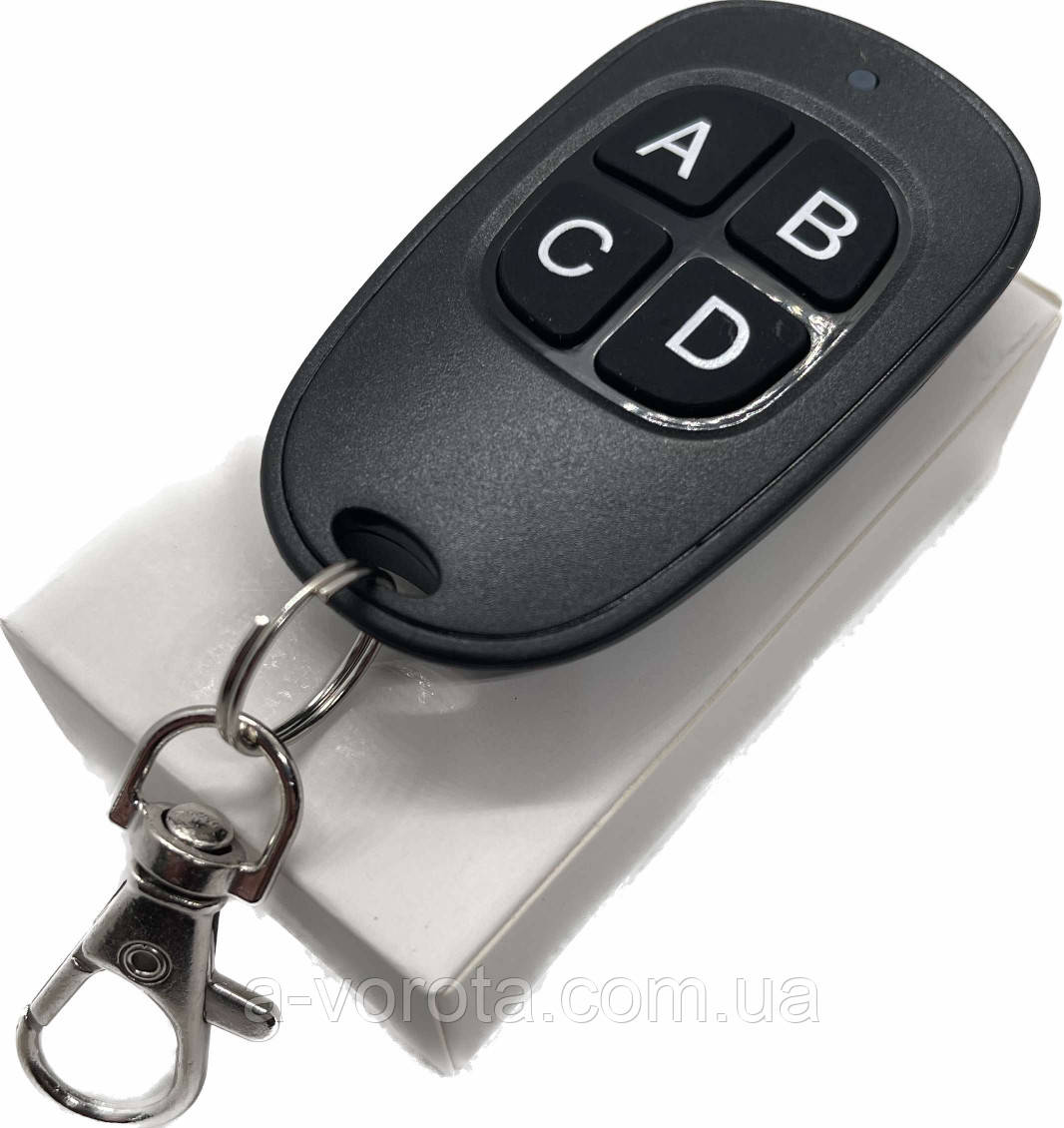 Пульт-брелок Rotelli 433МГц для воріт, шлагбаумів, ролет (оригінал)