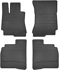Автомобільні килимки поліки в салон Frogum на у Mercedes S W221 V221 05-13 Мерседес С чорні