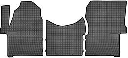 Автомобільні килимки поліки в салон Frogum на у Volkswagen Crafter 1 06-17 1 ряд Фольксваген Крафтер чорні