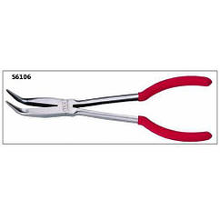 Довгогубці з подовженими ручками 275мм вигнуті S6106 TJG