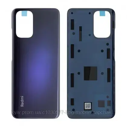 Задня панель корпусу (кришка акумулятора) Xiaomi Redmi Note 10 / Note 10S Purple Сервісний оригінал, фото 1