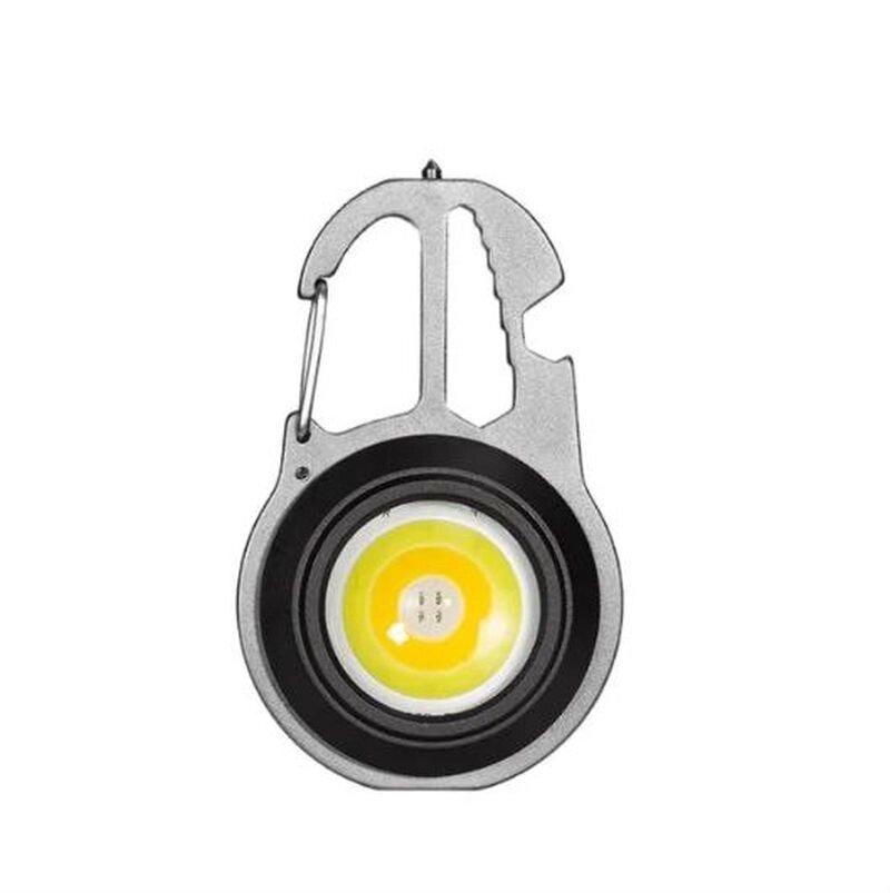 Акумуляторний Led ліхтарик W5137 з Type-c (7 режимів, червоне світло, карабін, 4 біти)